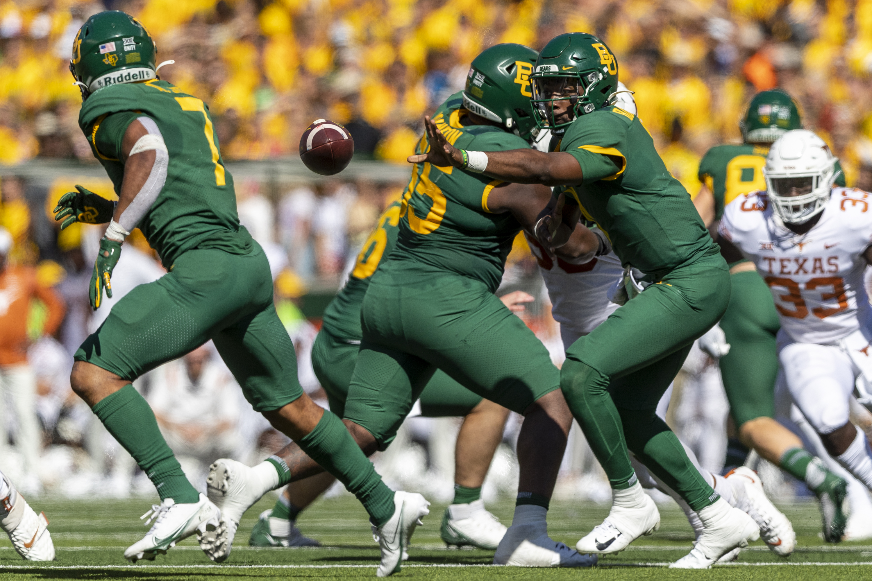 TCU gets a tough test against a strong Baylor Bear team.